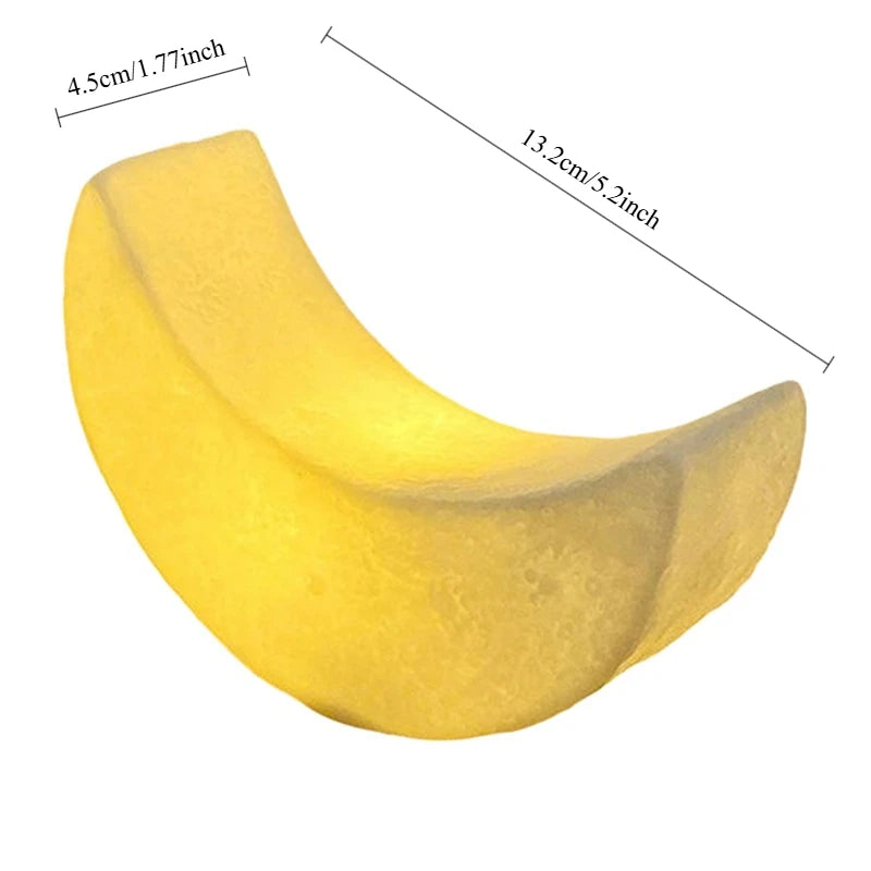 Crescent Moon Ambient Night Lamp