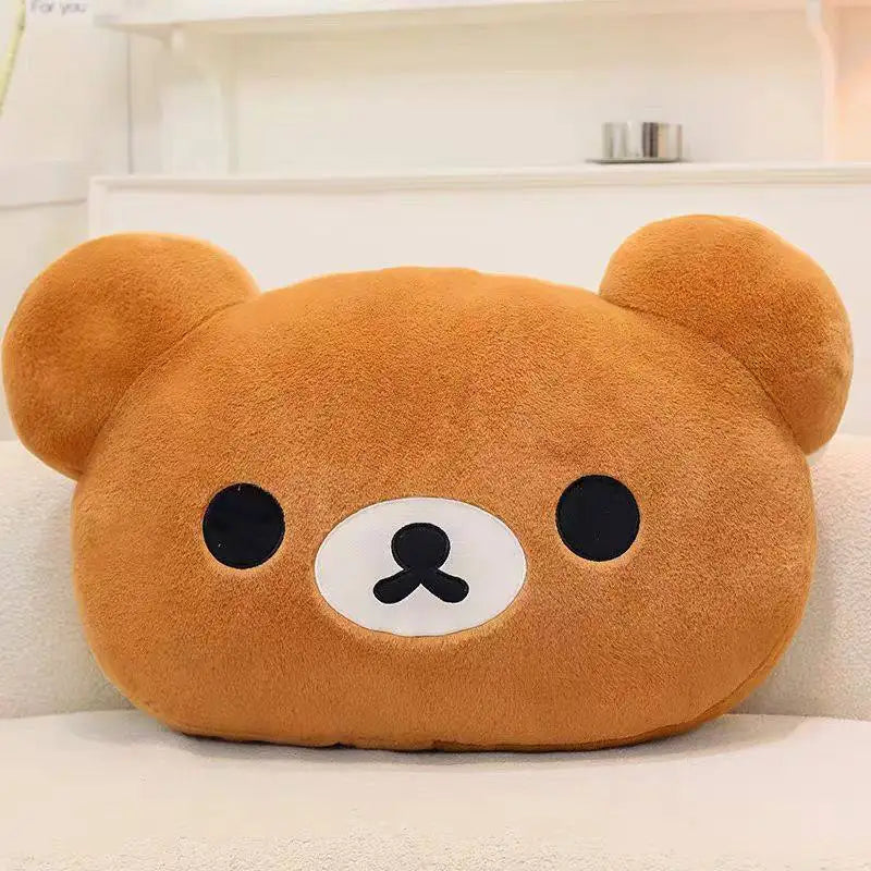 Kawaii Bear Pillow Plush by UWUsleep