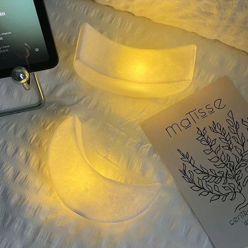 Crescent Moon Ambient Night Lamp