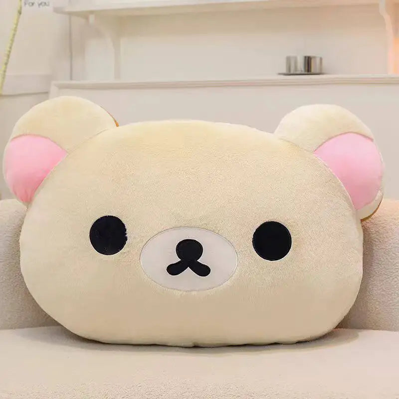 Kawaii Bear Pillow Plush by UWUsleep